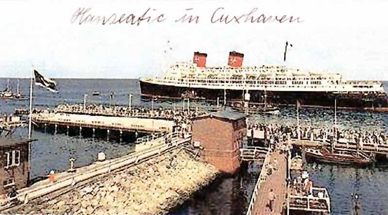 SS Hanseatic in Cuxhaven
