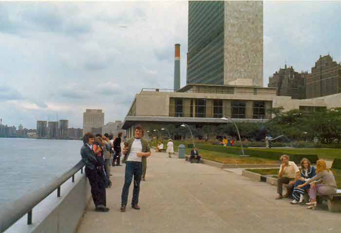 New York UN-Gebäude mit Brandl und Sandner