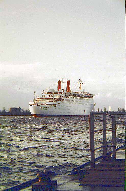 Hanseatic-1967 Elbabwärts Richtung Cuxhaven